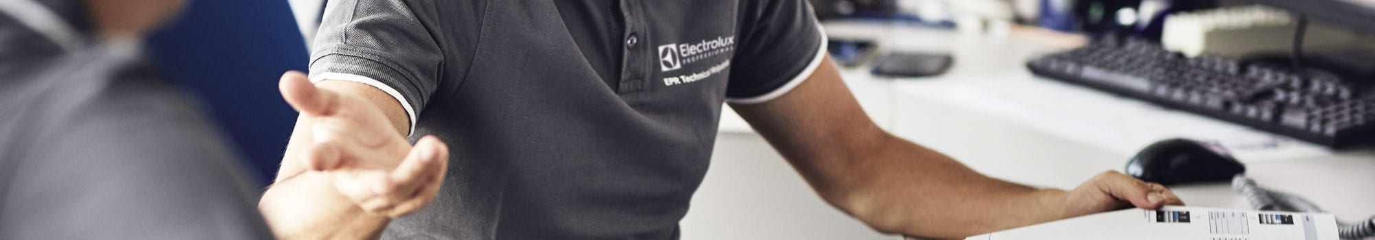 Schritte zur gerätespezifischen Wie­der­in­be­trieb­nah­me verschiedener Gerätetypen von Electrolux Professional