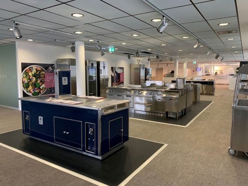 Centers of Excellence sind die Showrooms und Schulungsräume von Electrolux Professional