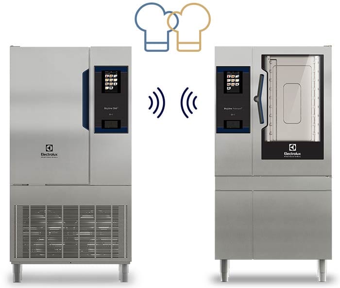 SkyDuo das Cook & Chill-System von Electrolux Professional mit Kombidämpfer und Schockfroster