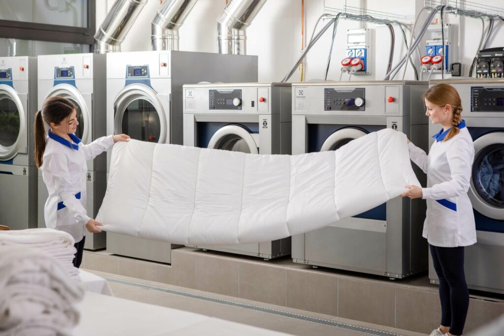 Nachhaltige Wäschereilösungen_Line 6000 (1) Nachhaltige Wäschereilösungen sind bei Electrolux Professional „State-of-the Art“