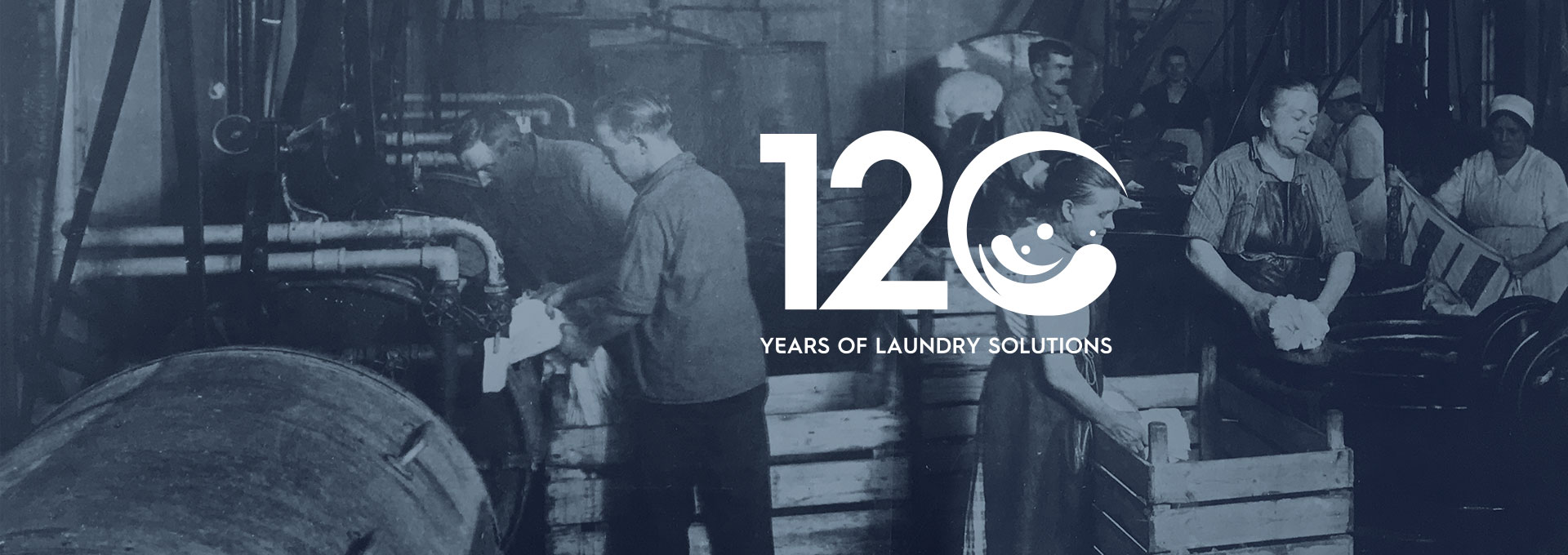 Celebrating 120 Years of Excellence in Commercial Laundry Equipment and Innovations.