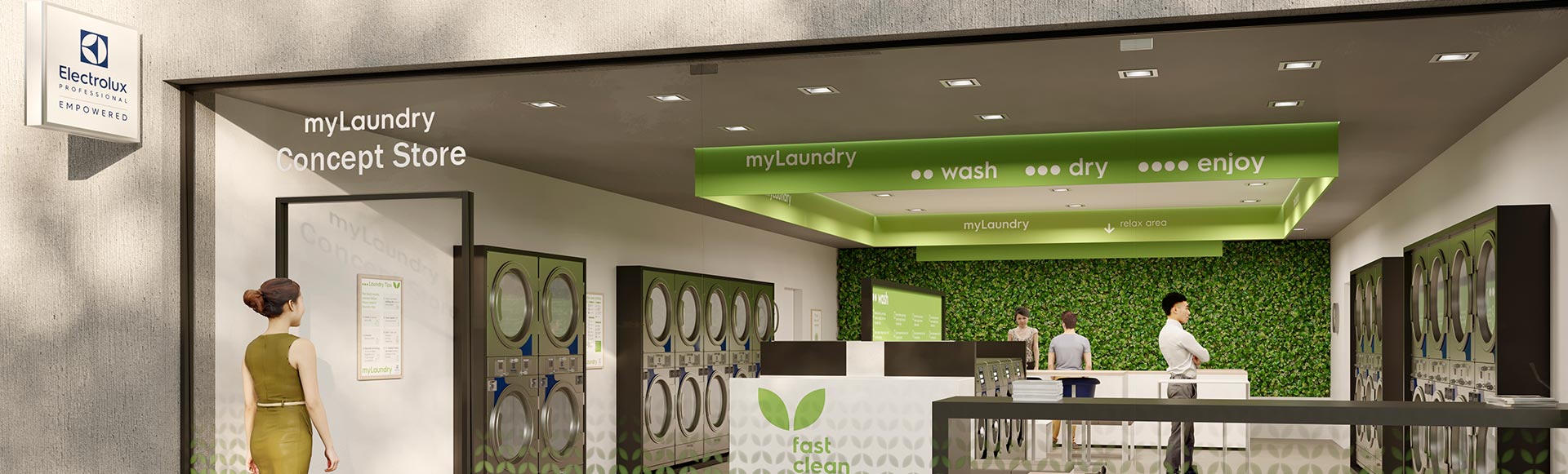 Eco-Friendly Laundry Solutions with Commercial Tumble Dryers, Automatic Ironing Machines, and Laundry Equipment.