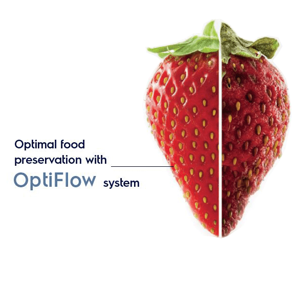 Enhanced Food Freshness with OptiFlow: Perfect Harmony with Commercial Laundry Equipment & Automatic Ironing Machines.