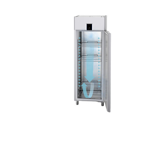 Beste Kühlergebnisse und Temperaturverteilung trotz Energieeinsparungen bei ecostore Kühlschränken von Electrolux Professional
