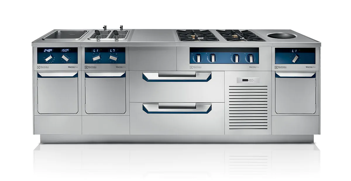 Die modulare Kochanlage thermaline Kreieren Sie Ihre optimale Kochanlage mit thermaline M2M von Electrolux Professional