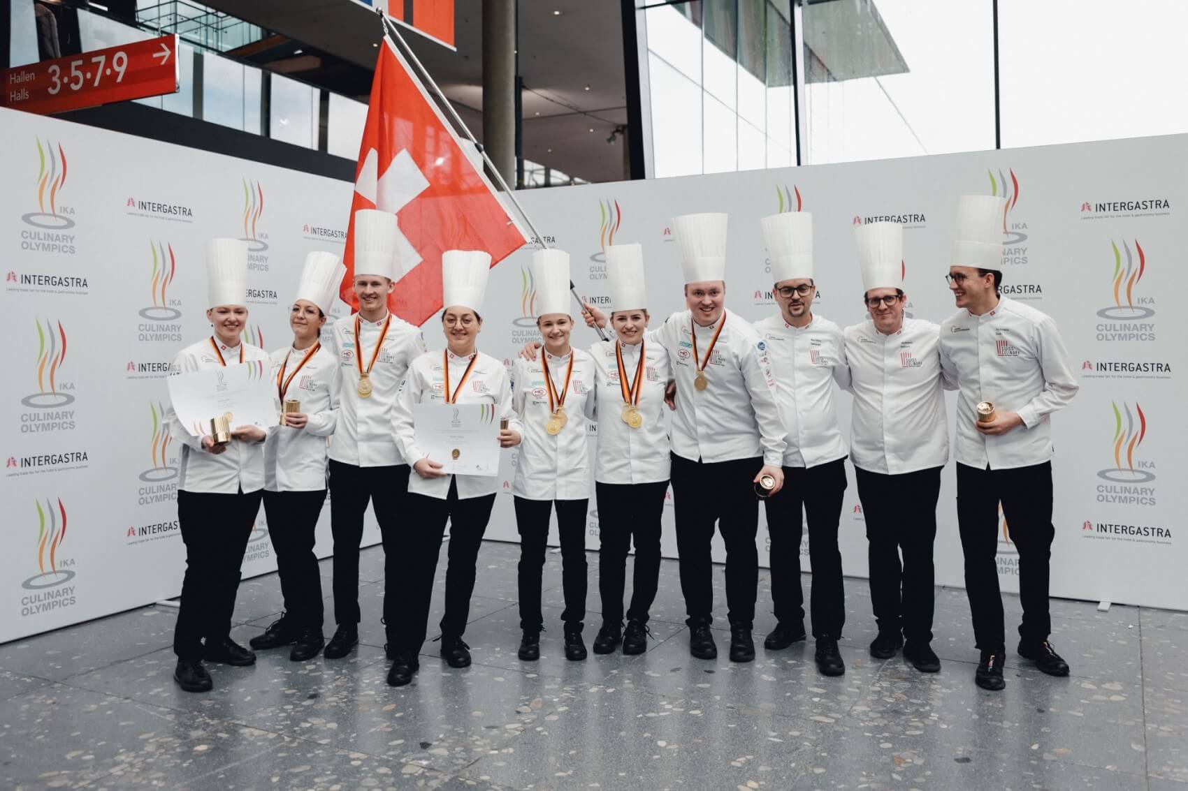 Electrolux Professional ist langjähriger Co-Sponsor der Schweizer Kochnationalmannschaften