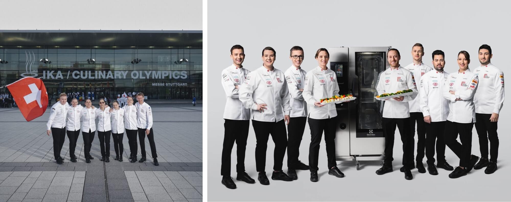 Electrolux Professional ist langjähriger Co-Sponsor der Schweizer Kochnationalmannschaften