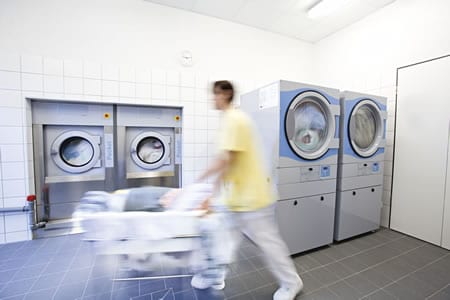 Wäscherei Carolinenhöhe ausgestattet mit Wäschereilösungen von Electrolux Professional