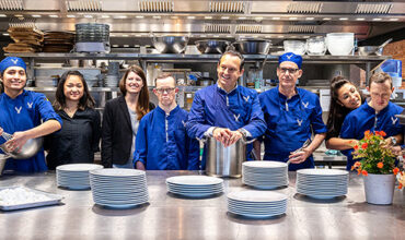 Referenzbericht: Professionelle Großküchentechnik von Electrolux Professional, wie thermaline Herd Made to Measure, im Hotel Hirschen, Oberkirch, Schweiz