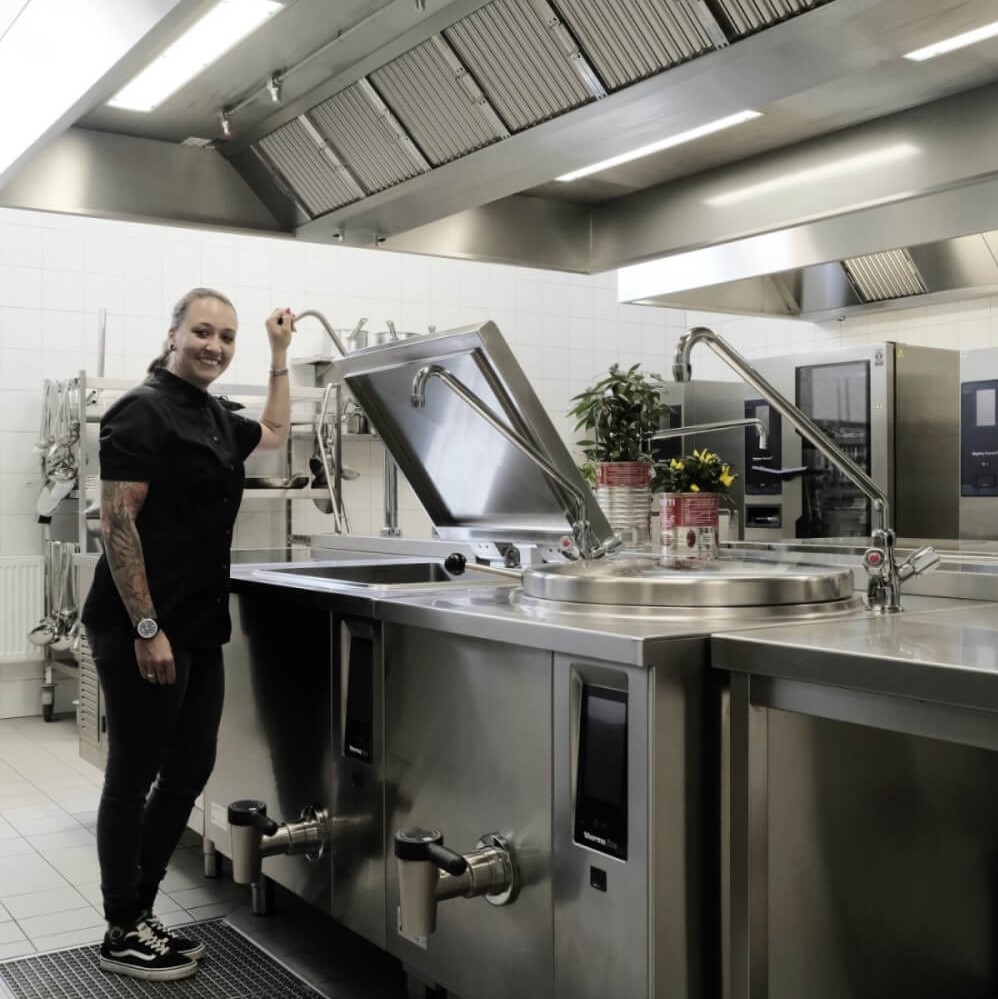 Das Betriebsrestaurant der Fa. EinsEnergie in Chemnitz ist ausgestatten mit Großküchentechnik von Electrolux Professional