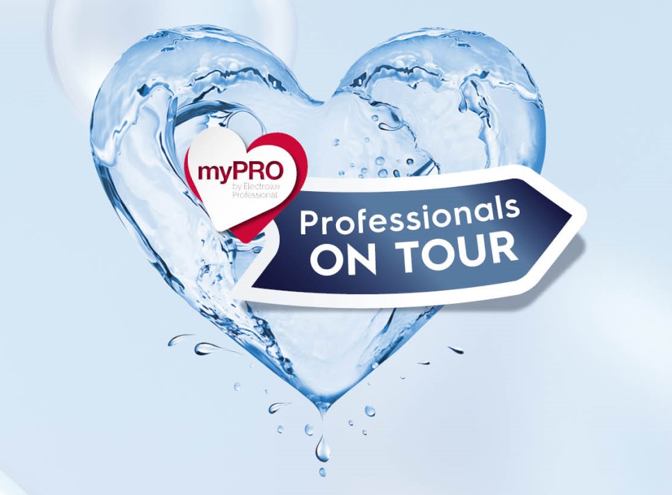 myPRO Roadshow – für Sie auf Tour mit Geräten von Electrolux Professional