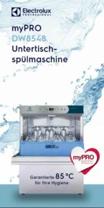 myPRO Spüler Finden Sie Verkaufsunterlagen für die myPRO Classic Serie von Electrolux Professional