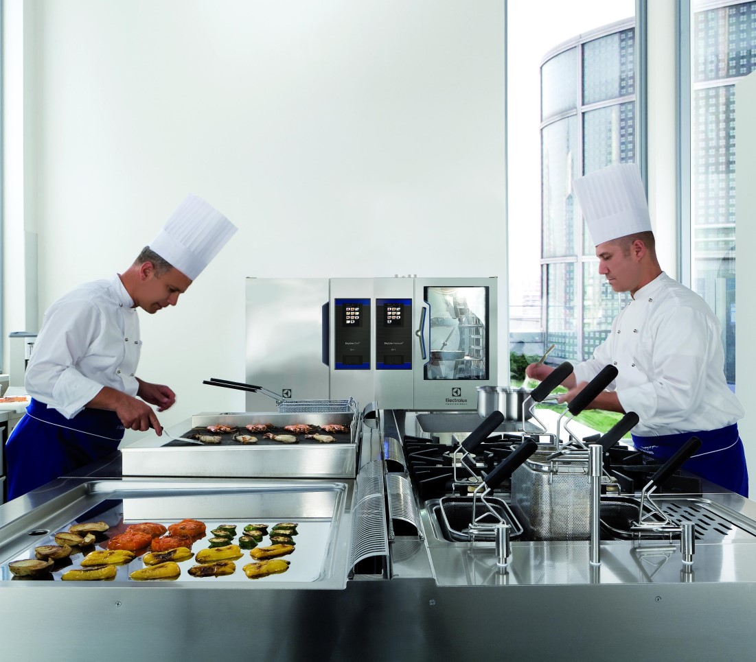 Horizontale Großküchentechnik von Electrolux Professional für den Gastronomiebedarf