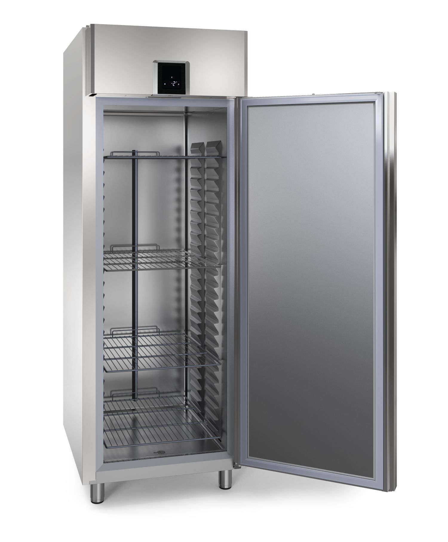 ecostore HPe Kühlschrank mit gepressten Führungsschienen