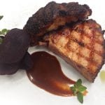 Smoked & grilled pork