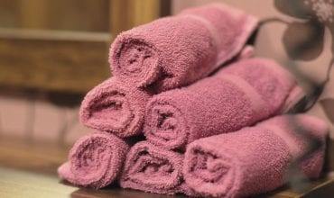 clean bedlinens and towels