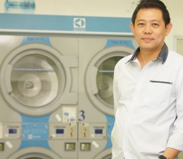 William Lau DIY Laundry, Singapore self service, coin op, laundry