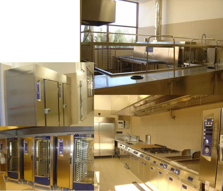 Cocinas Hilton Madrid Airport - Referencias Electrolux Professional