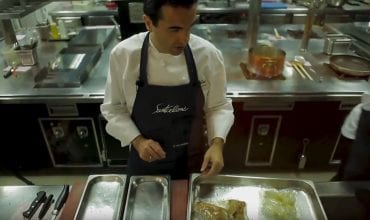 Oscar Velasco & Molteni by Electrolux Professional en el restaurante Santceloni, 2 estrellas Michelin