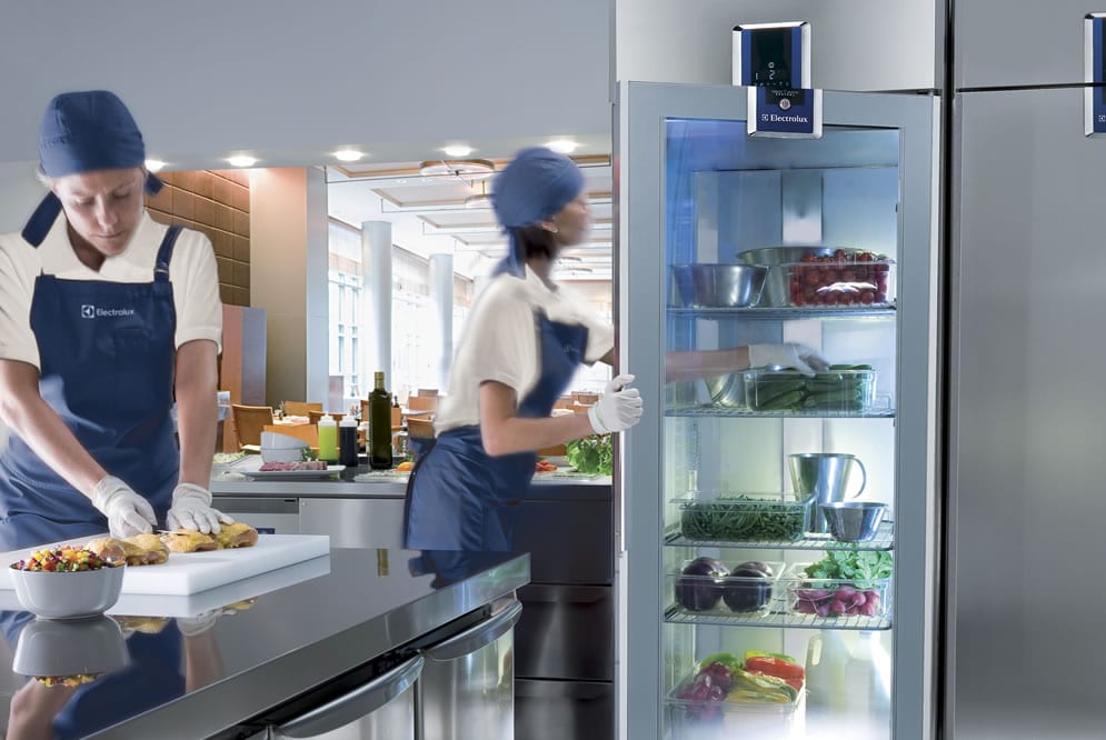 refrigeration equipment in the kitchen