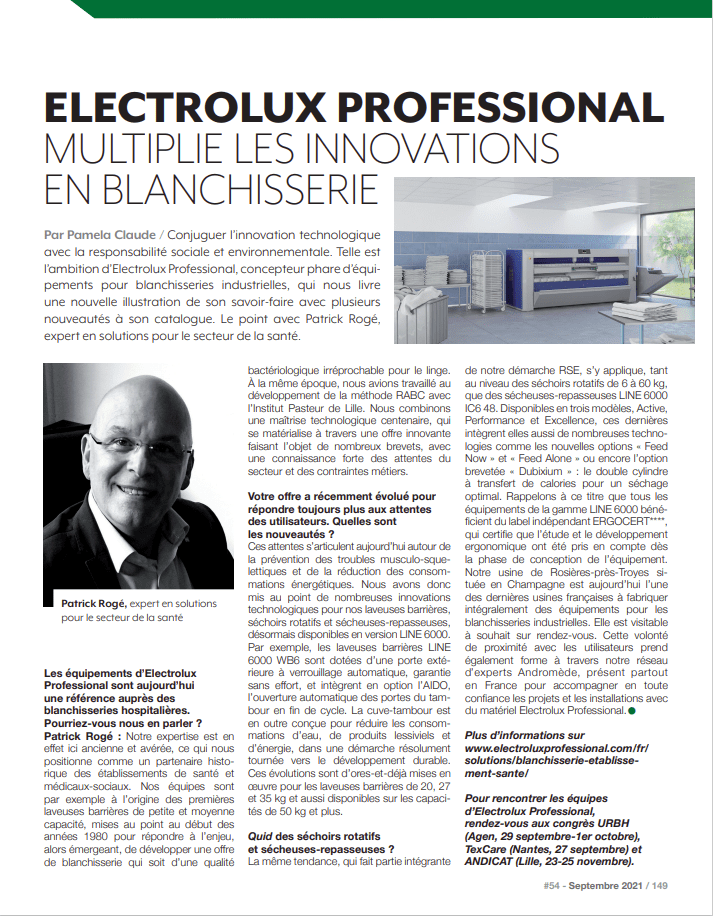 hospitalia 54 - bat Electrolux Professional