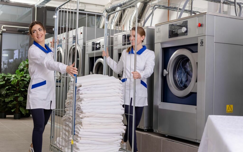 Quelle est la différence entre une blanchisserie et un pressing ? Electrolux Professional France