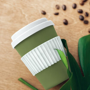 HeroDry free-standing dishware blower for reusable cups