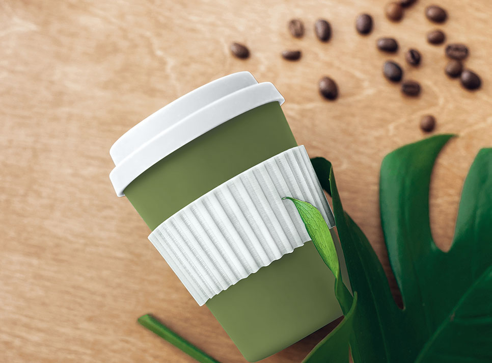 HeroDry free-standing dishware blower for reusable cups