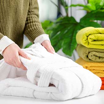 Un linge propre