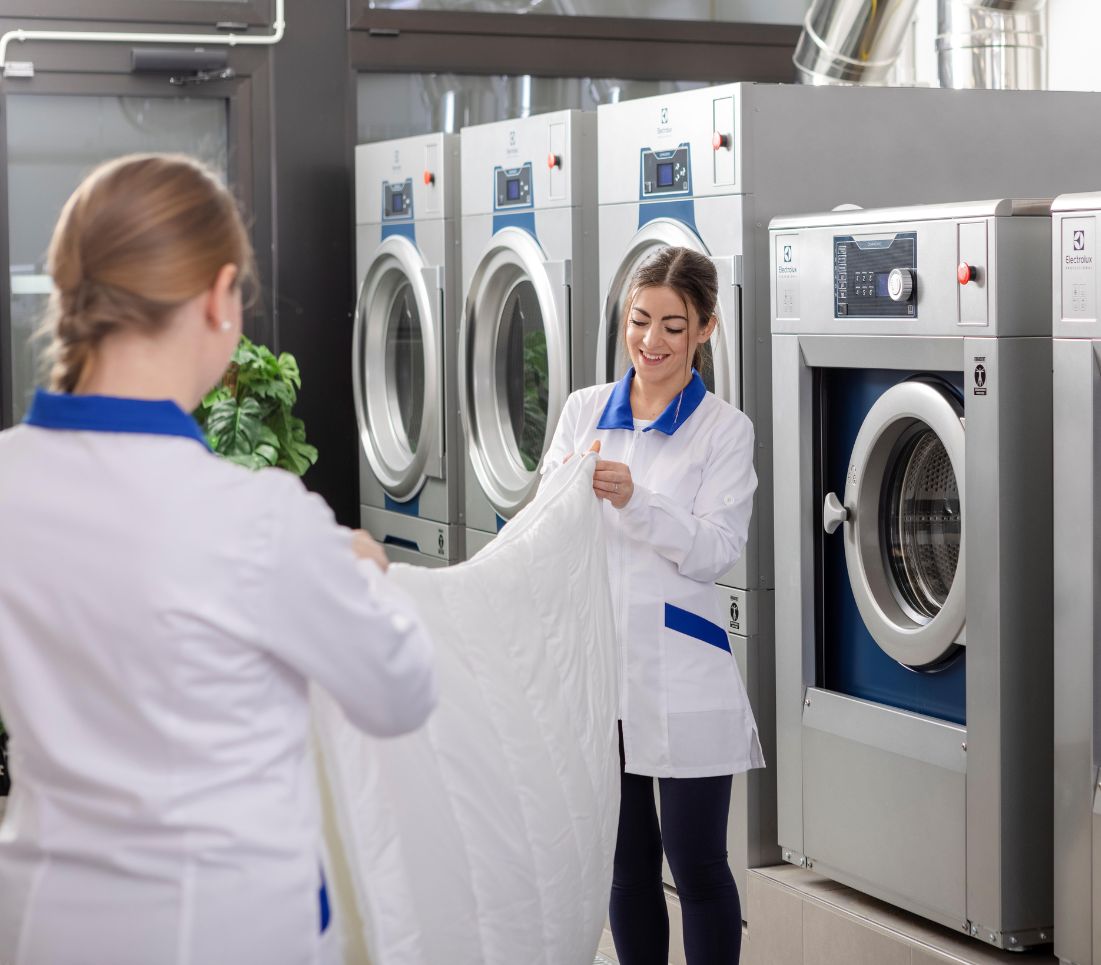 Equipements de blanchisserie professionnelle