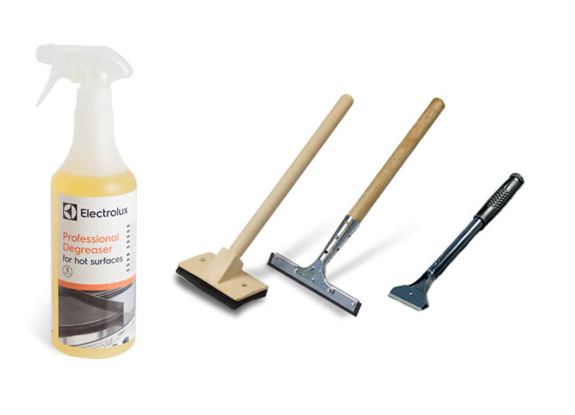 professional degreaser hot surfaces