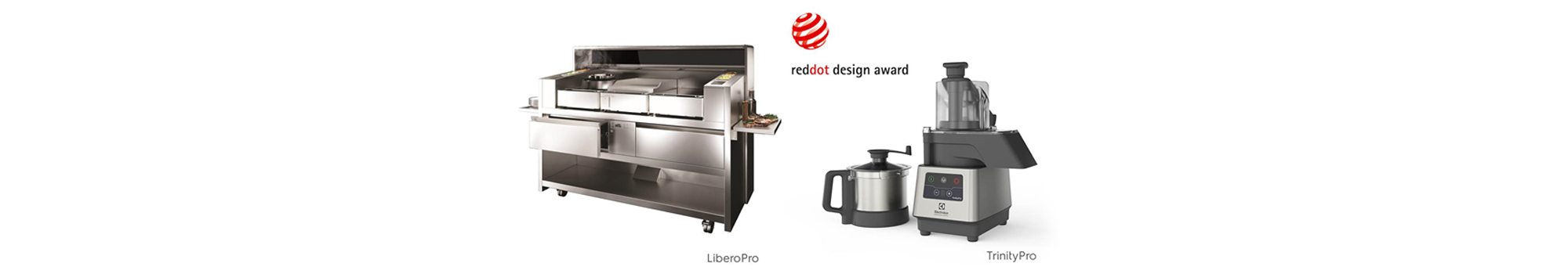 LiberoPro and TrinityPro Red Dot Design Award | Electrolux Professional
