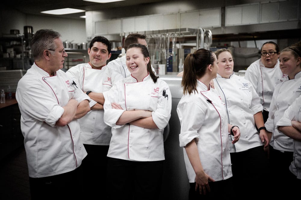 Taste the Stress in una cucina professionale