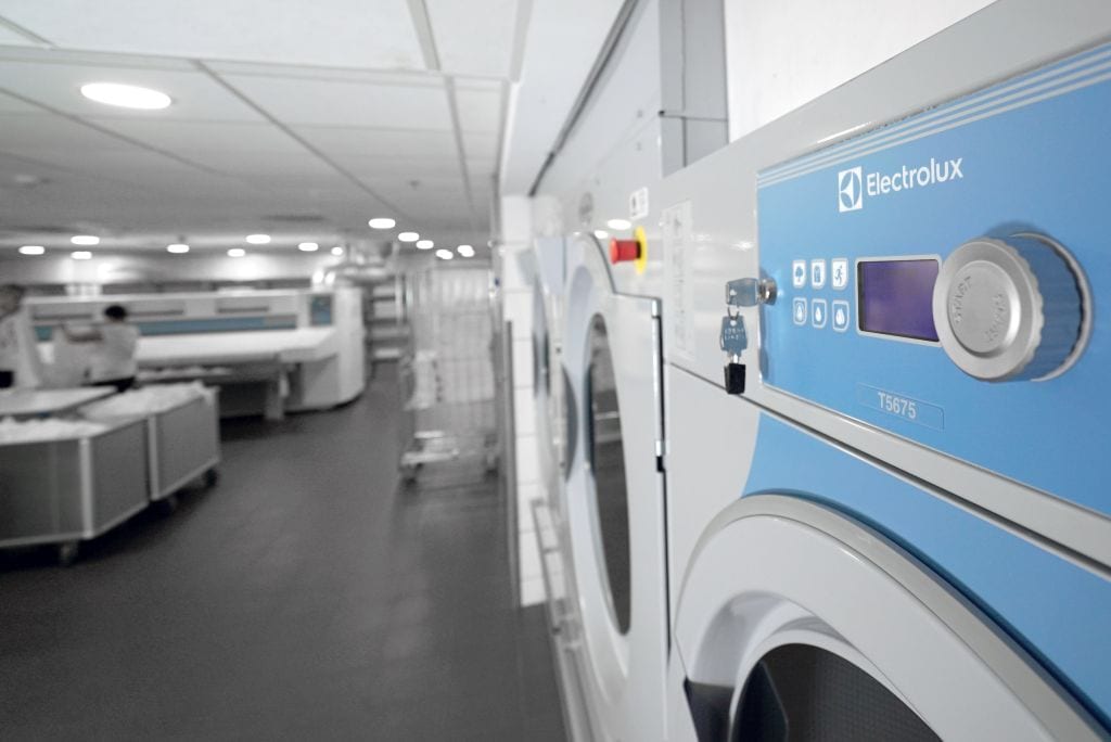 pralnia hotelowa electrolux wyposazenie pralni