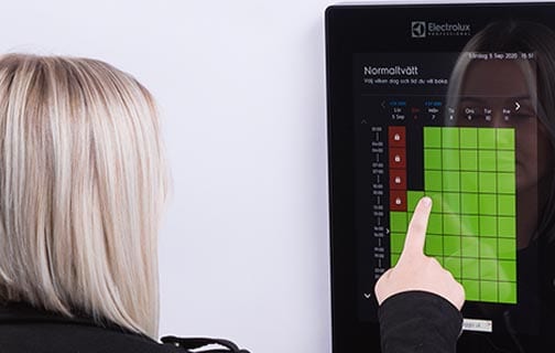 Easy_ElectroluxProfessional_ControlSystem Electrolux Professionals bokningstavla Easy