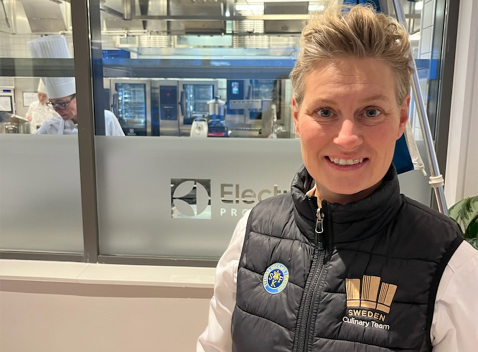 Marie Skogström Kocklandslaget Electrolux Professional