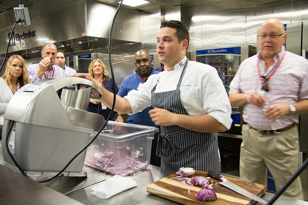 CIA Fellows visit Electrolux for private tasting, tour