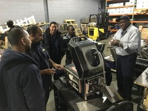 Service team provides extensive SpeeDelight field training tour