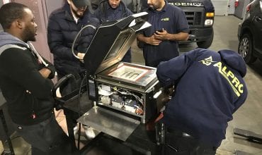 Service team provides extensive SpeeDelight field training tour