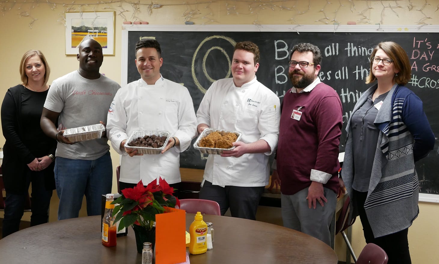 'Uncle Cheesecake' bakes with Electrolux, delivers holiday favorites to area non-profits