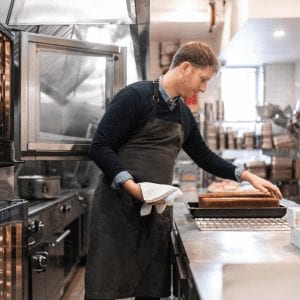 Greg Baxtrom, chef at Olmsted Restaurant in New York