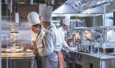 Commercial kitchen workflow design