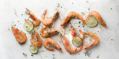 fresh shrimp thanks to accelerate thawing