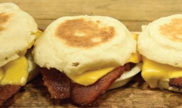 bacon egg sandwich