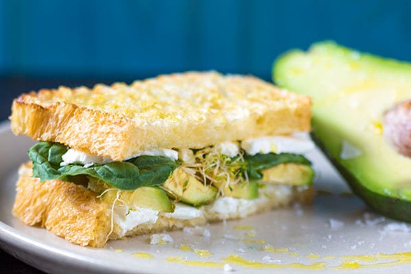 Vegeterian sandwich speedelight pep recipe