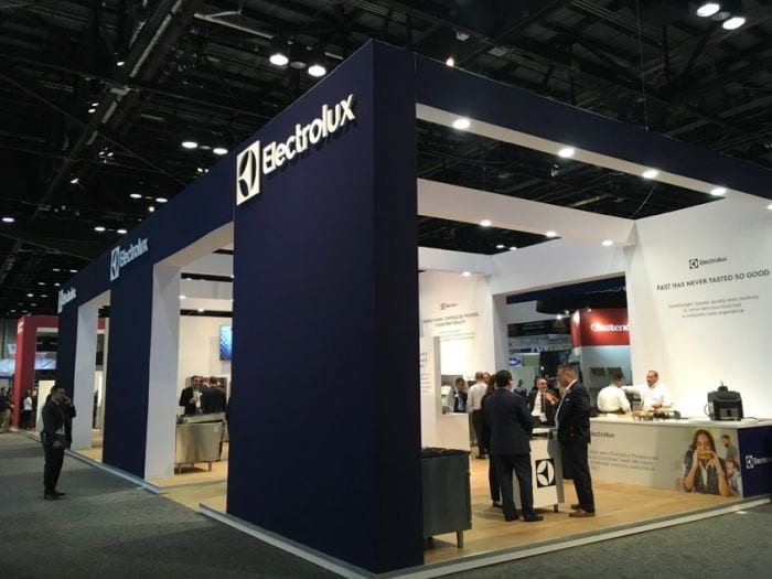 Nafem 2019 Electrolux Professional booth Nafem 2019 Electrolux Professional booth