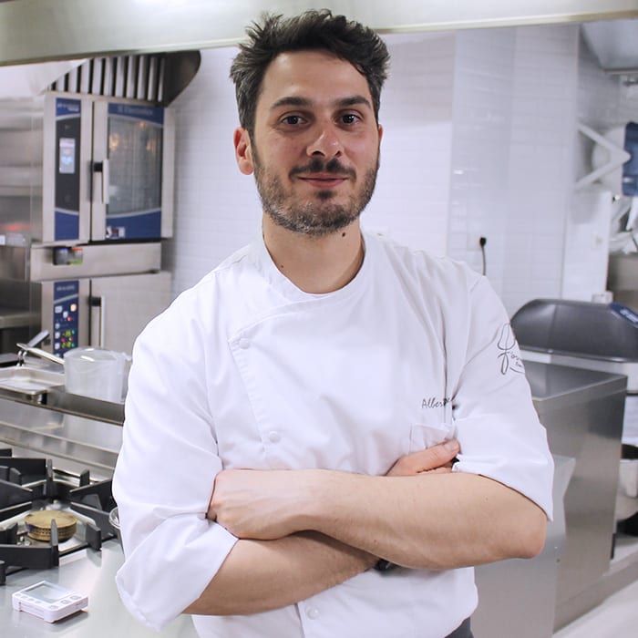 Alberto Mereu, F’Orme Osteria, Frascati, Rome, Italy