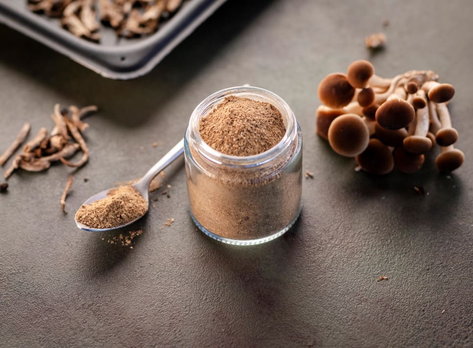 Zero waste Mushroom Powder